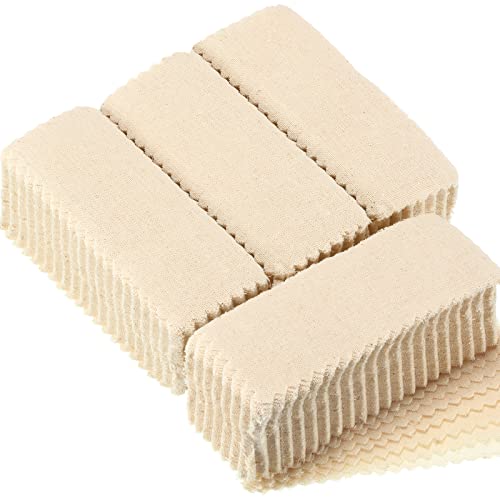 Teling 1000 Pcs Muslin Cloth Wax Strips for Waxing Tear Resistant Epilating Soft Muslin Strips for Women Men Face Eyebrow Lip Body Sugaring Hair Removal, 4 x 1.5 Inches