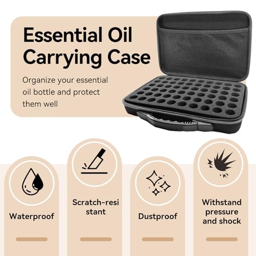 Portable Travel Cosmetic Bag with LED, 3-color Adjustable Cosmetic Organizer, Women's Cosmetic Case, Mirror Makeup Bag Case Rechargeable (Black)