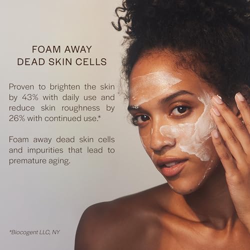 Gentle Anti-Aging Facial Cleanser with Peptides, Brightening & Hydrating - 90mL