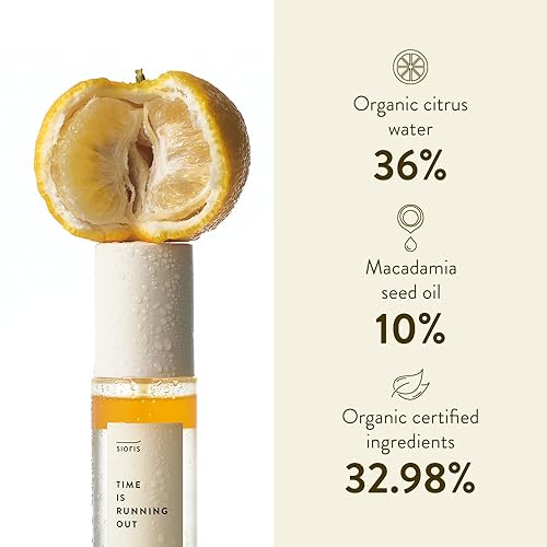 SIORIS Korean Hydrating Face Mist - Citrus Variant, 3.38 Fl Oz Dewy Glass Skin