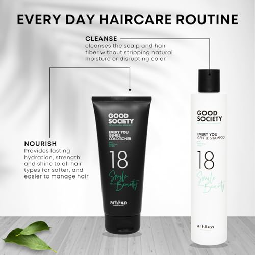 Artègo Every You Gentle Shampoo 8.5 Fl Oz - Daily Hydrating & Strengthening Hair Cleanser - Suitable for All Hair Types