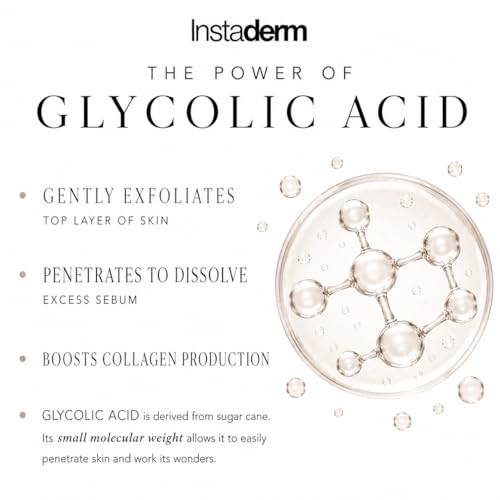 Glycolic Acid 15% Anti-Aging Wrinkle & Dark Spot Corrector - Exfoliates & Refines Skin