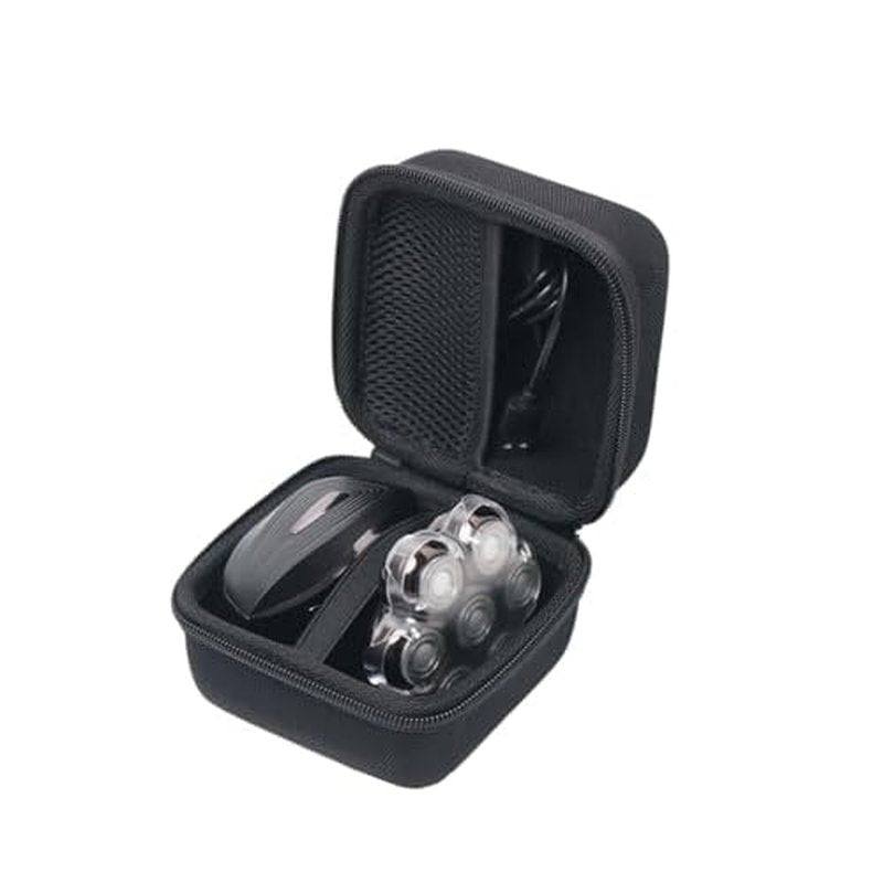 Hard Protective Travel Case Compatible with Men's Balder Boss with Mesh Pocket for Travel, Travel Storage Bag Compaitble with RMton Balder Pro Head Shaver XR7120/XR7000