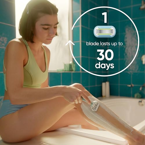 Women’s 5-Blade Razor Blade Refills for Gillette Venus Extra Smooth - 8 Count