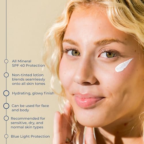 CoTZ Sensitive SPF 40 Mineral Sunscreen - Non-Tinted, Broad Spectrum, 3.5 oz - Pack of 1