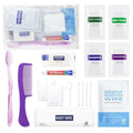 20 Kits Travel Toiletry Kit Bulk, Personal Hygiene Kit, Disposable Hygiene Kit Homeless Care Supplies Charity Kit For Home, Hotel, Camping, Travel
