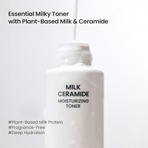 beplain Milk Ceramide Moisturizing Toner for face | Facial Toner for Glowy & Hydrating Skin | Suitable for Sensitive Skin | Korean Skin Care | Kbeauty (5.07 fl oz/ 150ml)