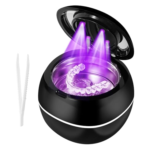 Ultrasonic Dental & Jewelry Cleaner Machine - 42KHz Deep Cleaning Pod 180ml