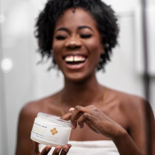 Shedavi Natural Curl Defining Gel for Unisex Hair - Anti-Frizz, Wash & Go