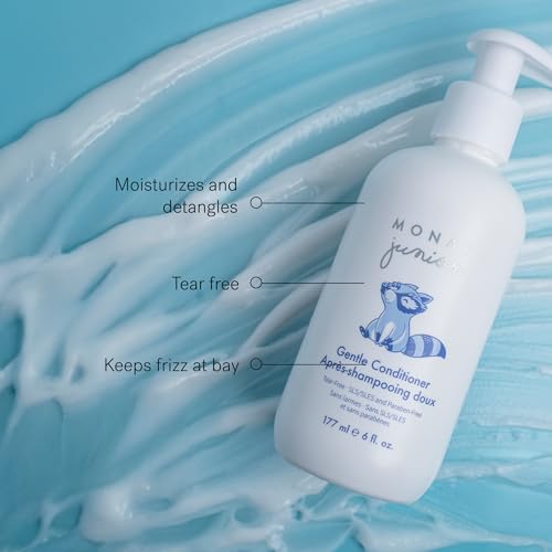 MONAT Junior Gentle Kids Conditioner - Anti-Frizz, Tear-Free, Sulfate & Paraben-Free, 177ml
