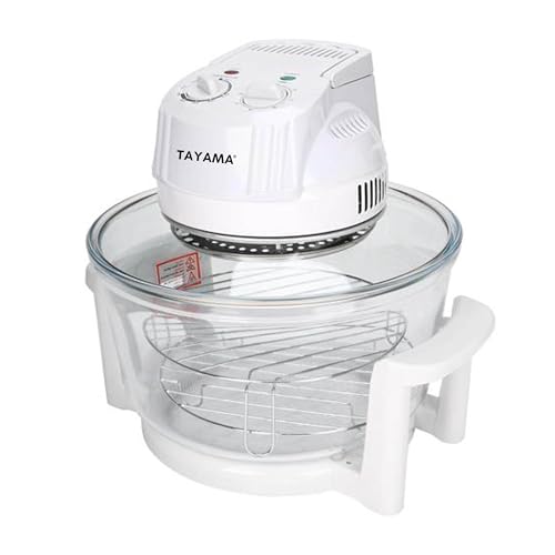 12 Qt Turbo Oven Convection Cooker - Fast, Healthy Cooking, Glass Bowl