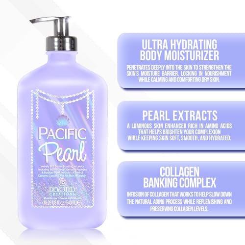 Velvety Hydrating Body Moisturizer with Pearl Extracts & Collagen - Devoted Creations