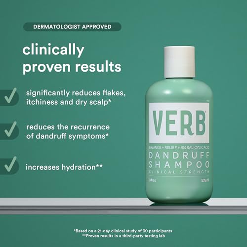 Verb Dandruff Shampoo with 3% Salicylic Acid and Eucalyptus - Magnolia + Eucalyptus Variant