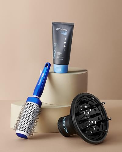Small BlueWave NanoIonic Conditioning Hair Brush - 1 Inch Styling Tool