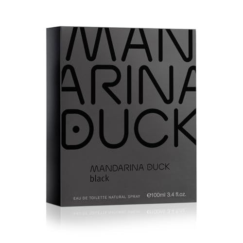 Mandarina Duck Black Eau De Toilette Spray for Men 3.4 Fl Oz - Vanilla Variant
