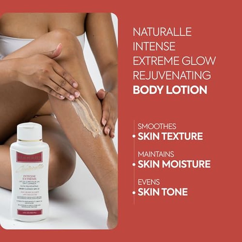 Makari Naturalle Intense Extreme Body Lotion SPF15 (17.6 oz) | Toning Body Lotion for Dry to Normal Skin Types | Brightens Complexion and Helps Fade Marks | Soothes and Conditions with Shea Butter