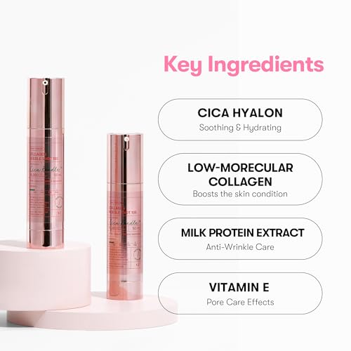 VT COSMETICS PDRN 100 Essence & Collagen Reedle Shot 100, Skin Restoration, Recovery, Collagen Exosome Microneedling Serum, Korean Skin Booster