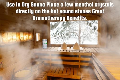 Menthol Crystals 1 lb - Pure Organic Mint Aromatherapy & Craft Use