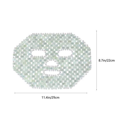 Natural Jade Facial Mask Stones for Anti-Aging & Skin Rejuvenation