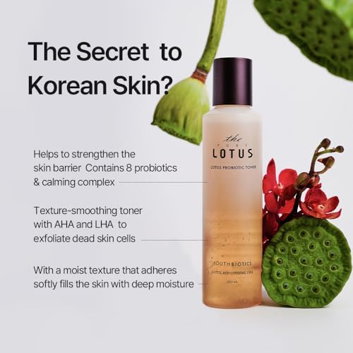 THEPURELOTUS Youthbiotics Lotus Probiotic Toner, Korean Essence Toner