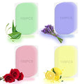Portable Paper Soap Foaming Hand Soap Sheets for Traveling Mini Disposable Hand Washing Bath Scented Paper (Refill 400 Pack without Box)