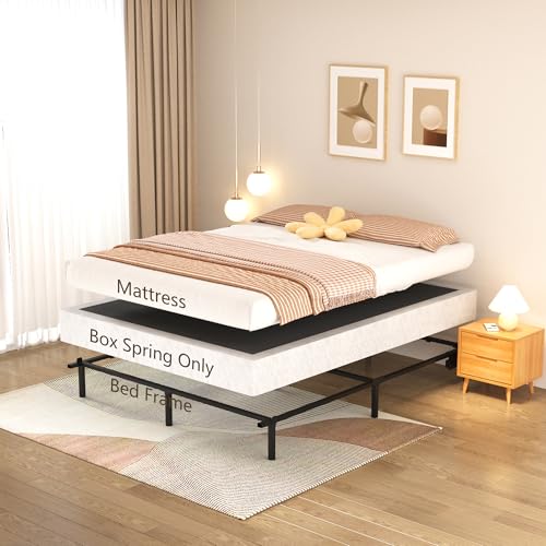 King 7 Inch Heavy-Duty Metal Box Spring, Noise-Free, Easy Assembly – YORTHEN