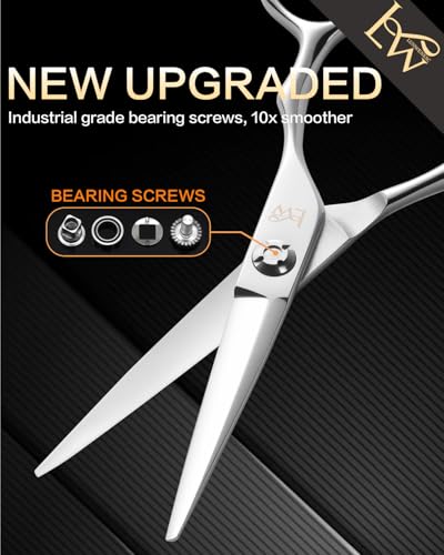 Lunwenksc 5.5 Inch Professional Hair Cutting Shears Sharp Blades
