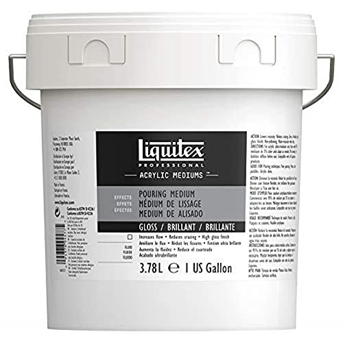 Liquitex Professional Gloss Pouring Medium - 1-Gallon Fluid Acrylic