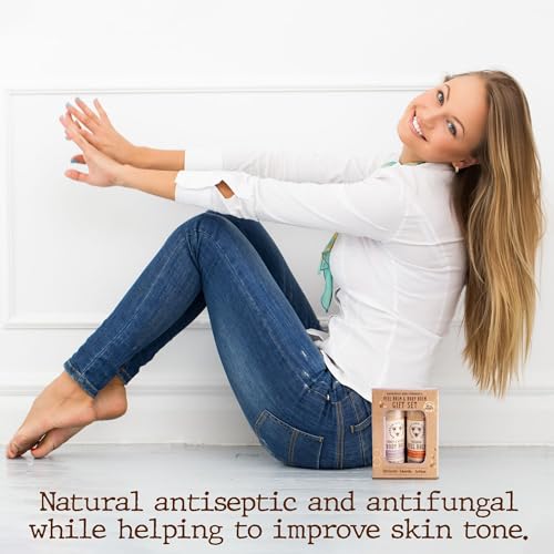 Savannah Bee Heel & Body Balm Duo Gift Set - Beeswax and Honey for Healthy and Hydrated Skin