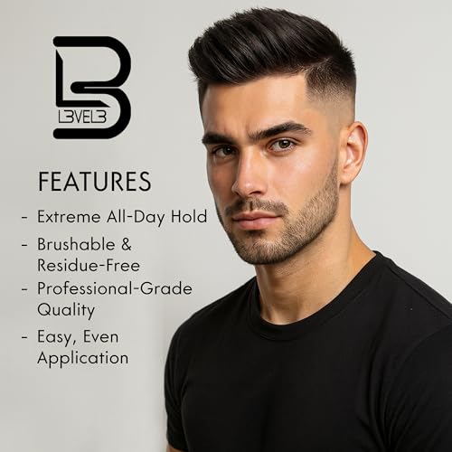 L3 Level 3 Hair Spray - Extra Strong Hold, Long Lasting, 13 Fl Oz, Pack of 2