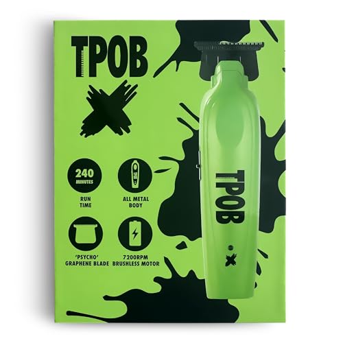 TPOB X Slime Digital Hair Trimmer Cordless Rechargeable Men’s Hair Clippers