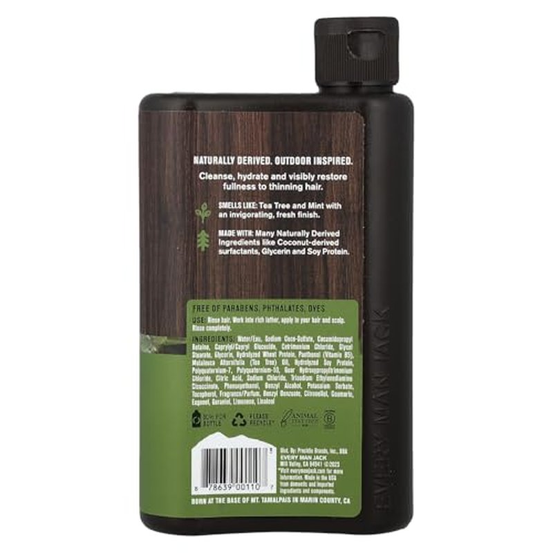 Every Man Jack, Shampoo 2 In 1 Thickening Tea Tree, 13.5 Fl Oz