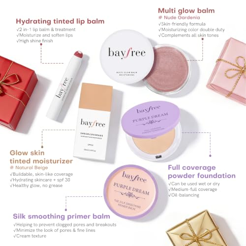Bayfree 5-Piece Makeup Set for Women with Travel Bag - SET02