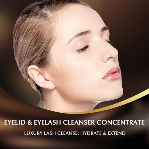 TWILASH Premium Lash Cleanser Concentrate 500ml DIY Eyelash Extension Safe for Sensitive Eyes