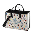 MNIGIU Mrs. Doubtfire Gift - Cosmetic Bag & Fans - Help Is On The Way