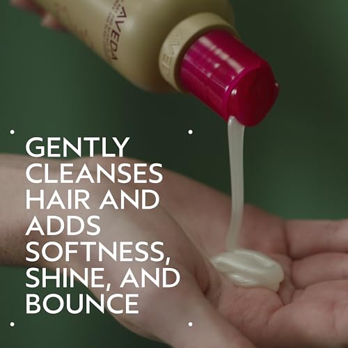 Aveda Cherry Almond Softening Shampoo 33.8 Fl Oz - Liter Size - Naturally Derived & Silicone Free
