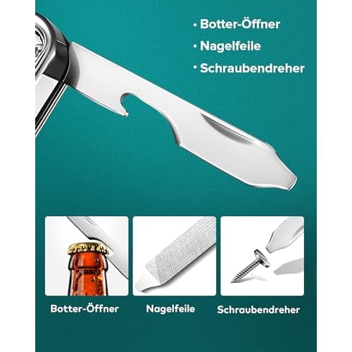 Portable Nail Clippers,Medical Grade Stainless Steel Foldable Nail Cutter with Leather Case, Ultra Slim Travel Design Mr-1099sl (Pack of 2)
