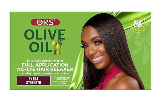 ORS Olive Oil Built-In Protection Full Application No-Lye Hair Relaxer Extra Strength
