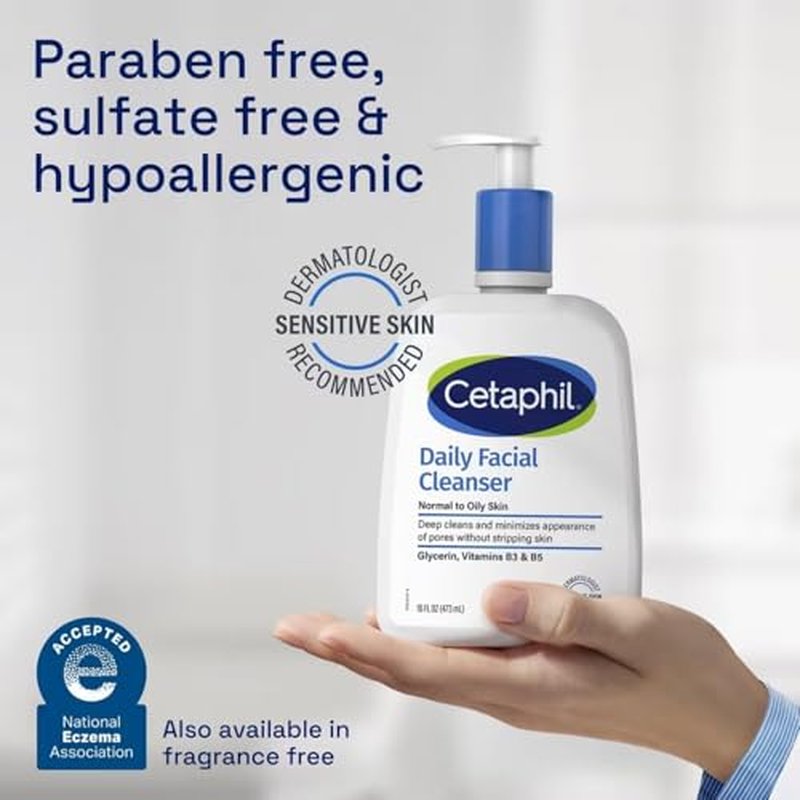Daily Facial Cleanser, 8 fl oz (237 ml), Cetaphil