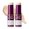 Calcium Multi Balm, Calcium Volume Multi Balm, vitaliq anti Wrinkle£¬ Korean Collagen Moisturing Stick, Anti-aging, Hydrating, Almond & Vitamin E for Lip Eye Cream Neck£¨2PCS£©