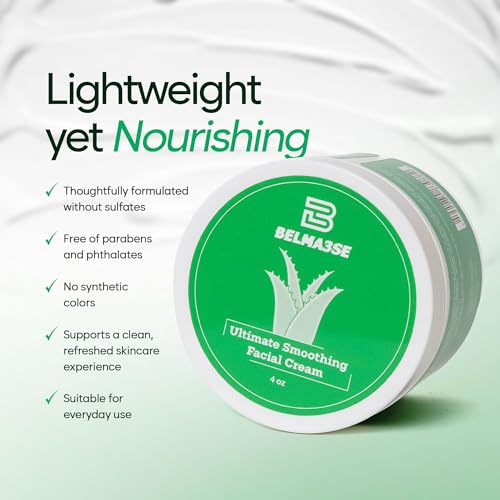 Hydrating Anti-Aging Facial Moisturizer with Aloe Vera & Coconut Oil
