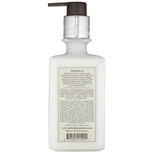 Antica Farmacista Body Moisturizer - Scented Moisturizing Lotion with Aloe Vera, Green Tea & Sweet Almond Oil - Gift for Any Occasion - Prosecco, 10 fl oz