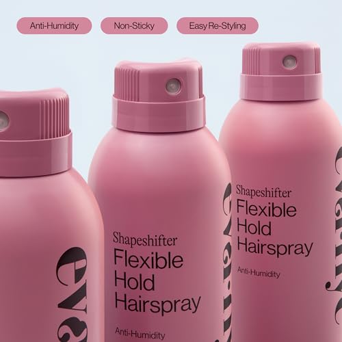 Eva NYC Invisible Dry Shampoo & Flexible Hold Hairspray Set - Oil-Absorbing, No White Cast Dry Shampoo - Long-Lasting, Non-Sticky + Anti-Humidity Hairspray with Shine Finish - Styling Set (Pack of 2)