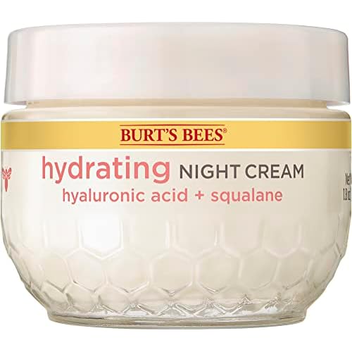 Burt's Bees Truly Glowing Night Cream Unisex 1.8 oz, White (I0115908)