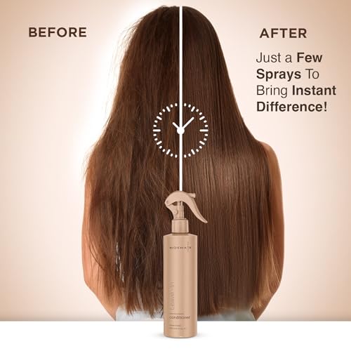 Leave-in Conditioner Spray with Argan Oil for All Hair Types - 12 Fl Oz (Pack of 1)