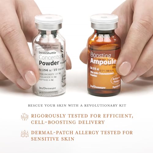 DermiShuttle Lifting Kit - Anti-Aging Face Serum for Firming & Wrinkles, 2 Weeks Supply