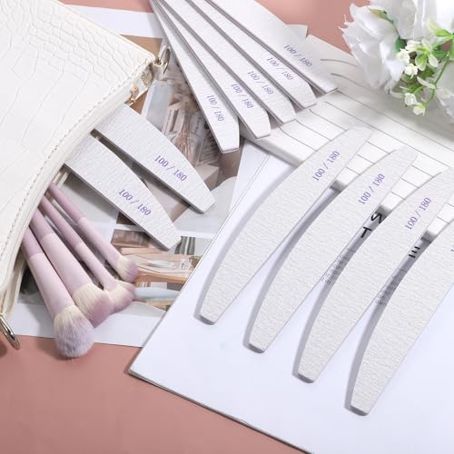 SOUJAP 2400Pcs 4.5 Inch Orange Wood Nail Sticks, Double Sided Wood Cuticle Pusher Tool, Wooden Cuticle Sticks for Manicure, Pedicure