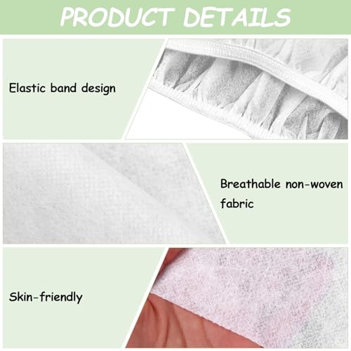Disposable Spa Wraps 20 Pcs Adjustable Non-Woven Bath Skirts - Hygienic Body Coverings
