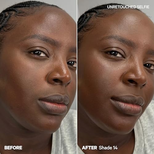 Milk Makeup Hydro Grip Hydrating Gel Skin Tint with Hyaluronic Acid – Buildable Light Coverage for Up to 12 Hours w/Dewy Finish – Non-Comedogenic – 14 Very Deep w/Neutral to Cool Undertones, 1oz