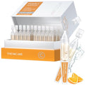 Vitamin C Face Serum with Hyaluronic Acid,Glutathione,Vitamin E & Niacinamide, Anti Aging Facial Serum for Wrinkles & Dark Spots,Hydrating & Glowing,30 Ampoules